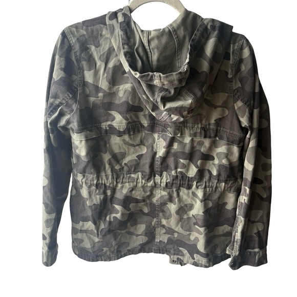 Ashley Army Green Camo Utility Jacket - Picture 3 of 3